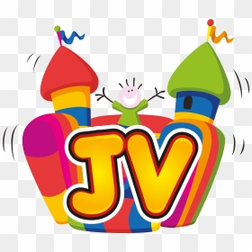 Bouncy Castle Clipart - Child Bouncy Castle Logo Ideas, HD Png Download - castle clipart png
