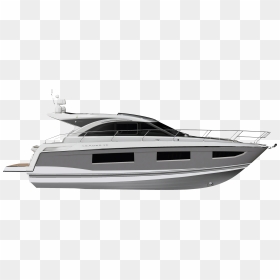 Yacht Png Speed Boat - Luxury Yacht, Transparent Png - speed boat png