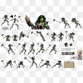 Click For Full Sized Image She-hulk, HD Png Download - she hulk png