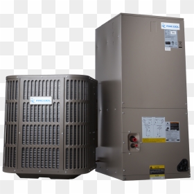 Mrcool 14 Seer R410a Central Heating And Air Conditioning - Central Heat Pump Unit, HD Png Download - hvac png