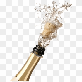 Champagne Bottle Popping Png - Transparent Champagne Pop Png, Png Download - champagne bottles png