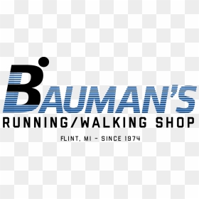 Bauman"s Running & Walking Shop - Bauman's Running Grand Blanc, HD Png Download - asics logo png