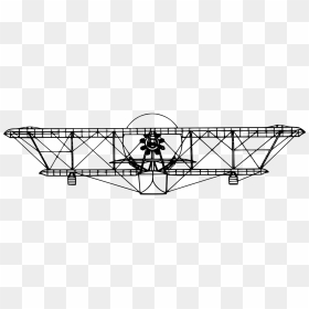 Airplane Blueprint Png, Transparent Png - biplane png