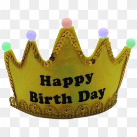 Kids Led Crown Baby Cap Luminous Happy Birthday Party - Happy Birthday, HD Png Download - birthday crown png