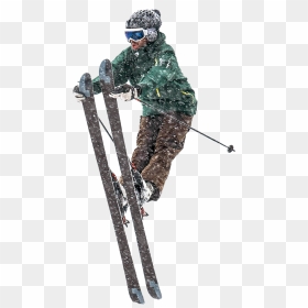 Freestyle Skiing Image - Freestyle Skier Transparent, HD Png Download - skiing png