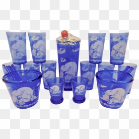 Pint Glass, HD Png Download - blue bar png