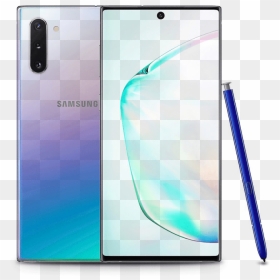 Samsung Galaxy Note 10 Screen Assembly Replacement - Samsung Galaxy Note 10 Plus, HD Png Download - broken phone png