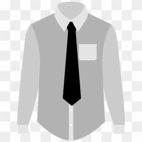 Dress Shirt Necktie Clipart - Formal Wear, HD Png Download - necktie png