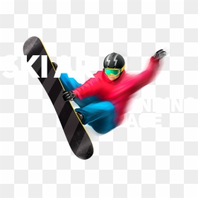 Olympic Winter Games Skiing Snowboarding Sport Clipart - Transparent Snowboarding Cartoon, HD Png Download - skiing png