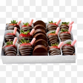 Chocolate, HD Png Download - chocolate covered strawberries png