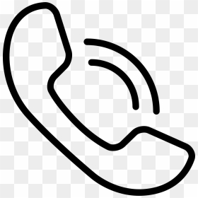 Sign Svg Phone - Phone Sign In Png, Transparent Png - phone call png