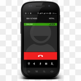 Phone Calling In Android By Entering Any Number - Mobile Phone Call Png, Transparent Png - phone call png
