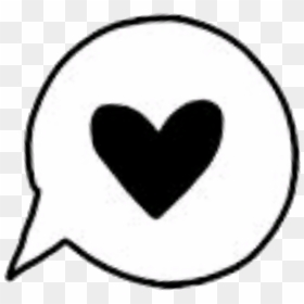 #comentario #tumblr #transparent #corazon #love #black - Corazones Png, Png Download - love png tumblr