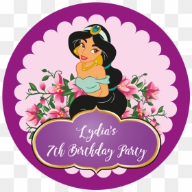 Princess Jasmine Party Box Stickers - Republic Day Images 2020 Download, HD Png Download - princess jasmine png