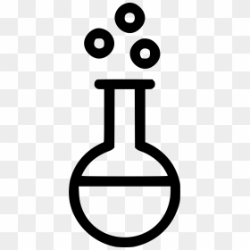 Conical Flask Experiment Lab Laboratory Chemistry Chemical - Conical Flask Flask With Bubbles, HD Png Download - erlenmeyer flask png