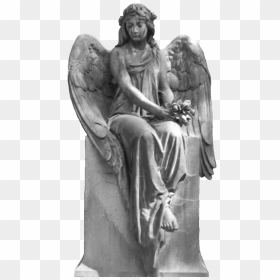 Transparent Angel Statue Png , Png Download - Statue, Png Download - angel statue png