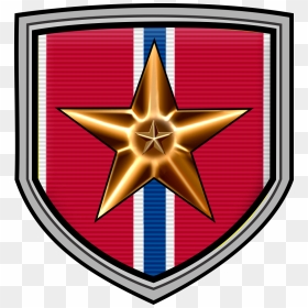 Marine Corps Bronze Star Medal Sticker Clipart , Png - Bronze Star Medal, Transparent Png - marine corps logo png