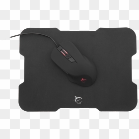 White Shark Mouse Pad Gmp 1901 Black Foot - White Shark Mouse Black Foot, HD Png Download - mice png