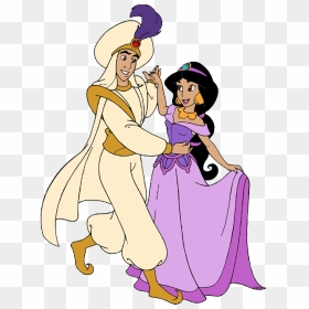 Aladdin And Jasmine Dance, HD Png Download - princess jasmine png