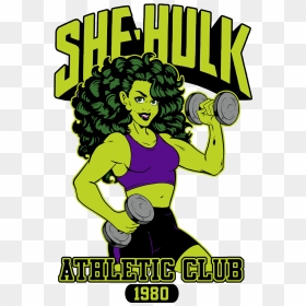 She Hulk Gym Fanart, HD Png Download - she hulk png