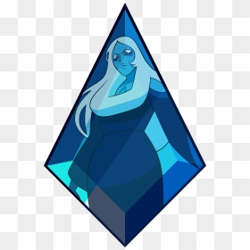 Blue Diamond Png Download - Steven Universe Blue Diamond Gem, Transparent Png - blue diamond png