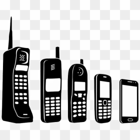 Phone History, HD Png Download - cell phones png