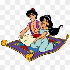 Princess Jasmine Clipart Disney"s Aladdin - Aladdin And Jasmine Clipart, HD Png Download - princess jasmine png