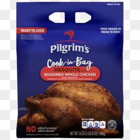 Pilgrim"s Mequite Cook In Bag Whole Chicken Package - Modern C++ Design Generic Programming, HD Png Download - cooked chicken png