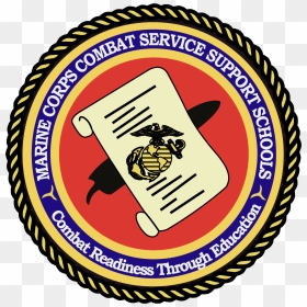 Marine Corps Combat Service Support Schools - Romania Fa Logo Png, Transparent Png - marine corps logo png