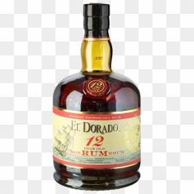 El Dorado 12 Year Rum - El Dorado Rum Png, Transparent Png - rum png