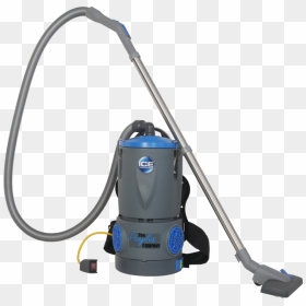 Blue Vacuum Cleaner Png Image - Battery Back Pack Vacuum Cleaners, Transparent Png - vacuum cleaner png