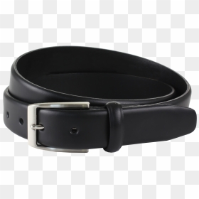 Black Leather Belt Png, Transparent Png - black belt png