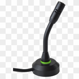 Short Gooseneck Microphone, HD Png Download - microphone .png