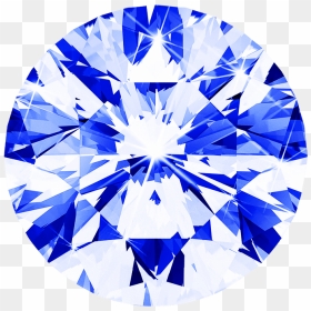 Diamond Screw Back Earrings, HD Png Download - blue diamond png
