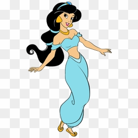 How To Draw Princess Jasmine From Disney"s Aladdin - Draw Princess Jasmine Step By Step, HD Png Download - princess jasmine png