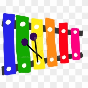 Xylophone By Angelamlevan Xyl - Xylophone Png Clipart, Transparent Png - xylophone png