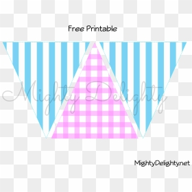 Lemonade Stand Bunting Water Mark Image - Triangle, HD Png Download - lemonade stand png