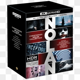 Christopher Nolan 4k Collection, HD Png Download - batman dark knight png
