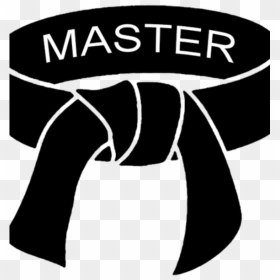 Black Belt Png - Master Black Belt Icon, Transparent Png - black belt png