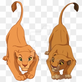 Nala Png File - Lion King 2 Nala And Kiara, Transparent Png - nala png