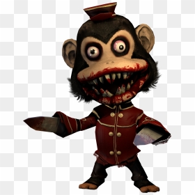 Dark Deception Wiki - Cartoon, HD Png Download - cute monkey png