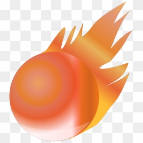 Fire Ball Svg Clip Arts - Red Fire Ball, HD Png Download - ball of fire png