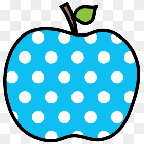Polka Dot Apple Clipart, HD Png Download - apple png clipart