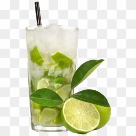 Lemon Mint Mojito Png Image File - Caipirinha Drinks Png, Transparent Png - mojito png