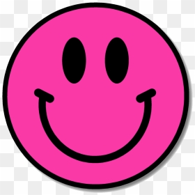 Smiley Emoticon Art Transprent Png Free Download - Pink Smiley Face Clipart, Transparent Png - smiley face.png
