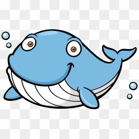 Transparent Whale Clipart Png - Blue Whale Cartoon Png, Png Download - whale clipart png