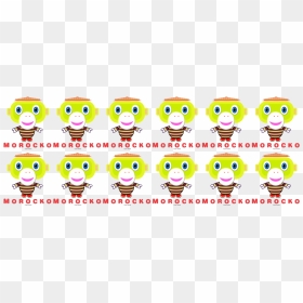 Hello Cute Monkey Morocko - Cartoon, HD Png Download - cute monkey png