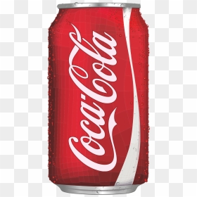 Lata Coca Cola Vector Png, Transparent Png - soft drink png