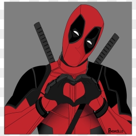 Head Clipart Deadpool - Deadpool Illustration, HD Png Download - deadpool.png