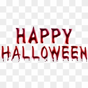 Happy Halloween No Background, HD Png Download - halloween png transparent